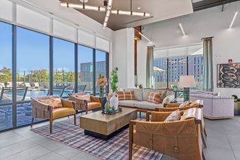 Leasing office & community club room